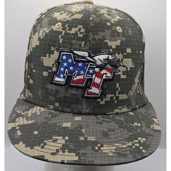 The Game Middle Tennessee Blue Raiders Digital Camo Hat Cap NCAA Small MTSU - Picture 1 of 13